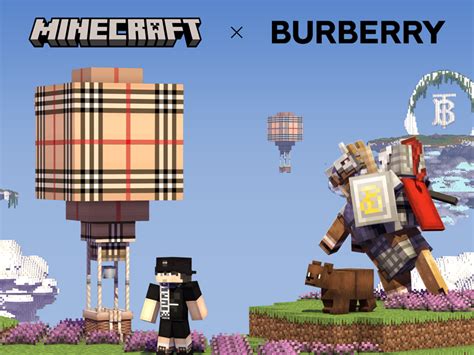 minecraft x burberry spirit